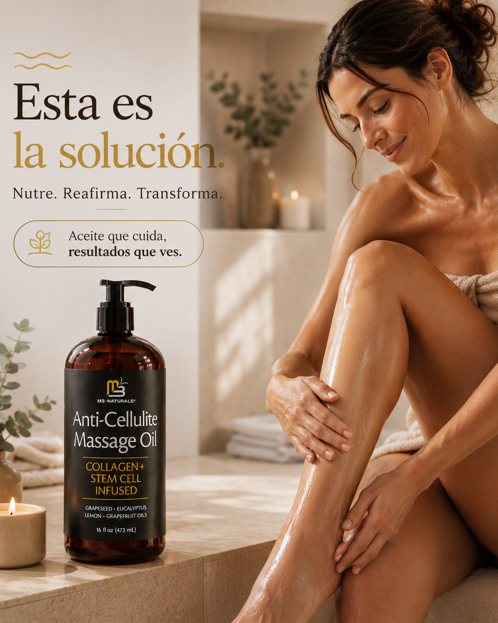 Aceite Anti-Estrías Premium 16 oz