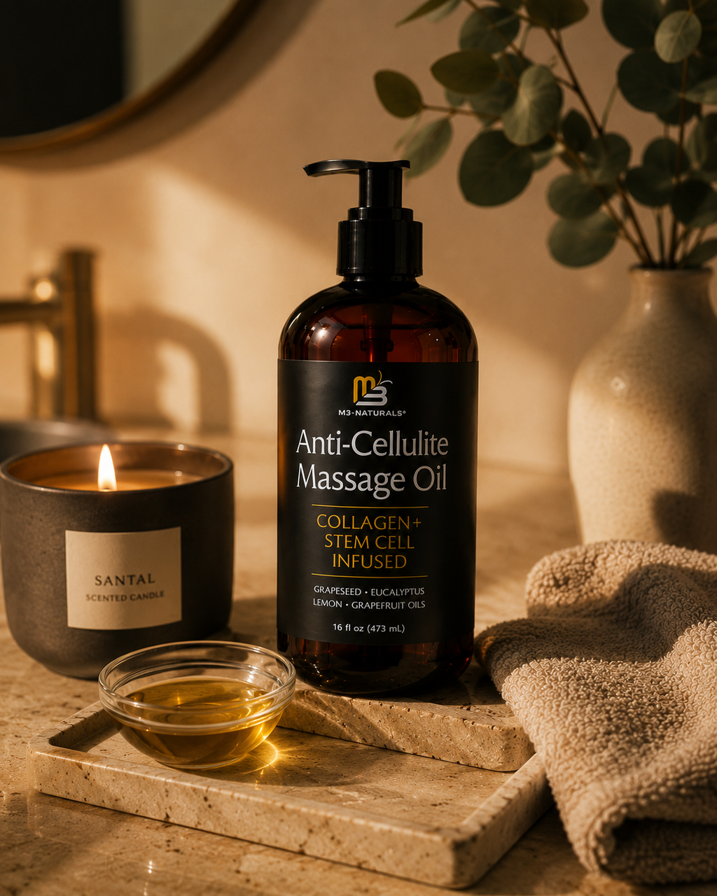 Aceite Anti-Estrías Premium 16 oz